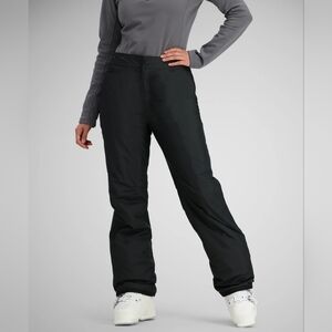 Obermeyer Women’s Sugarbush Pant Black New Size 12 Ski Snow Sporty